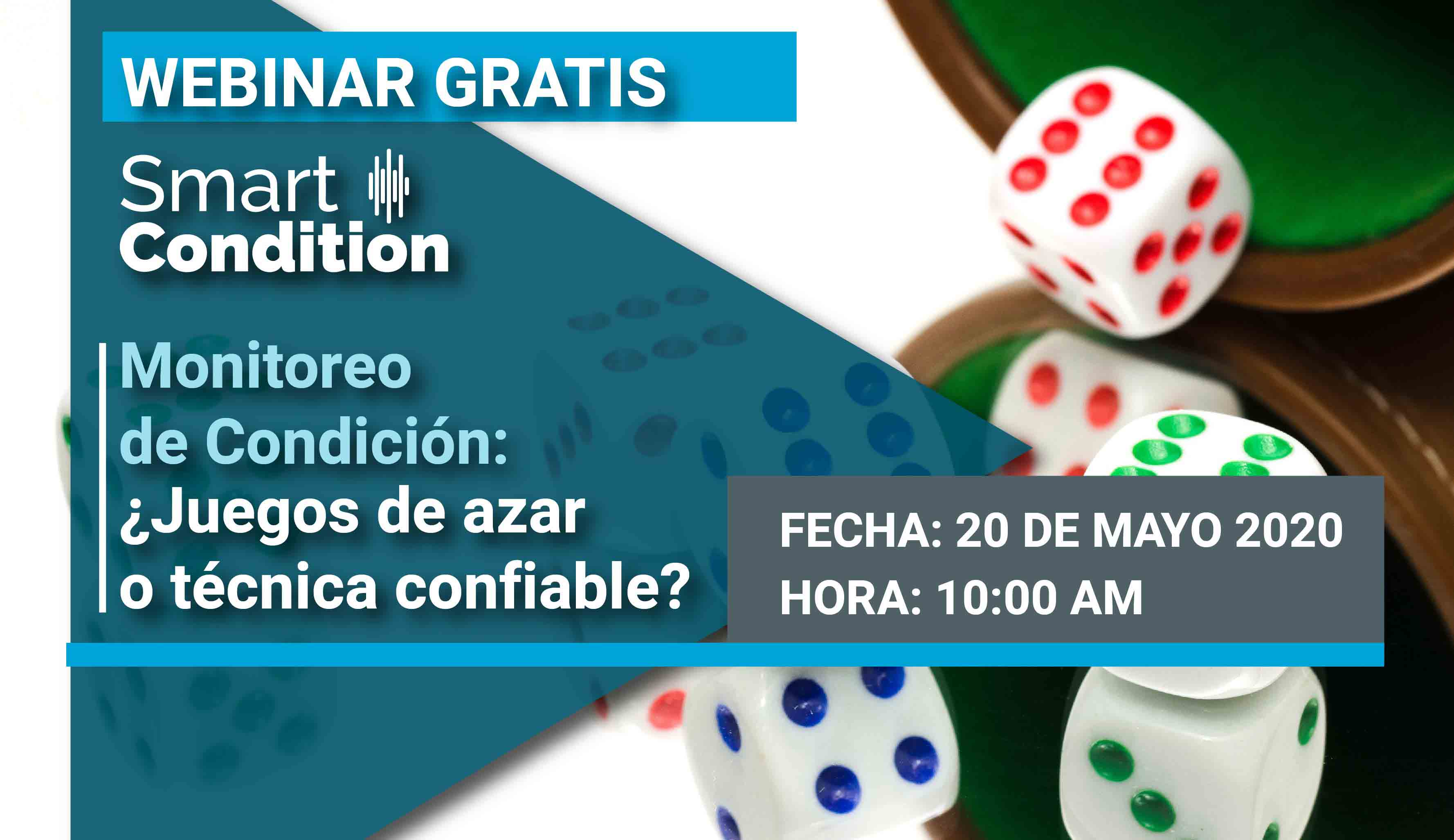 WEBINAR GRATIS - Monitoreo de Condición, ¿juegos de azar o técnica confiable?