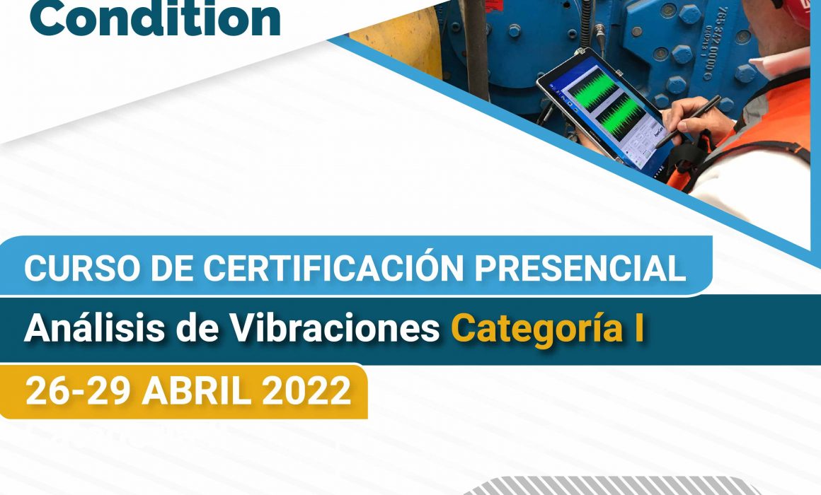 Curso de certificacion analisis de vibraciones cat I Smart Condition