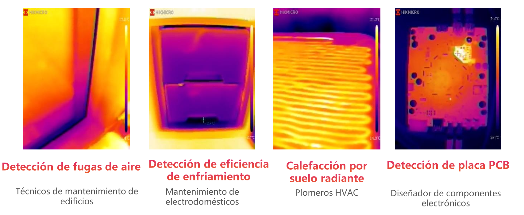 Aplicaciones M Series hikmicro