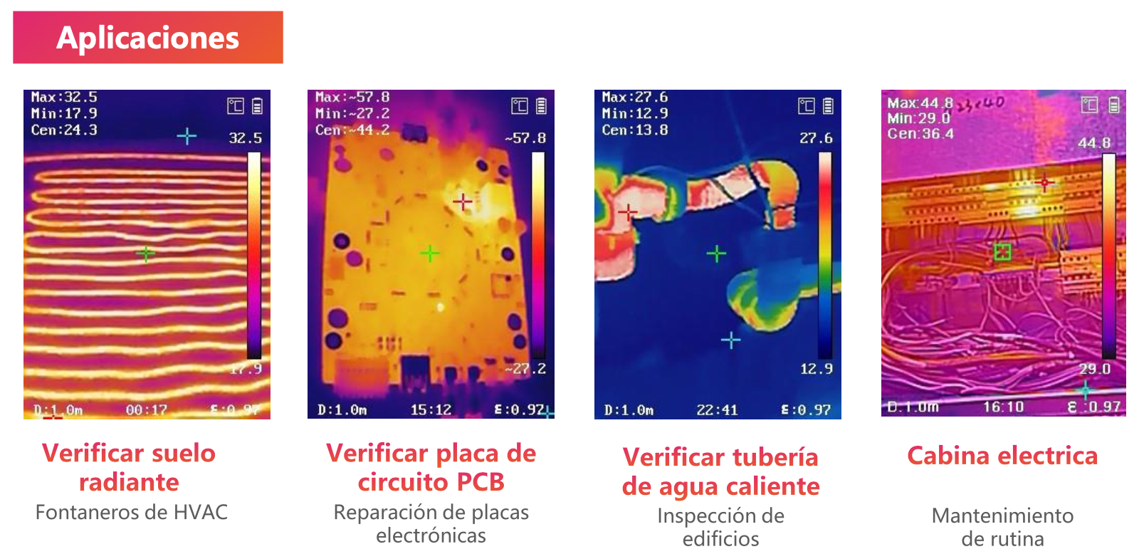 Serie B Hikmicro Aplicaciones