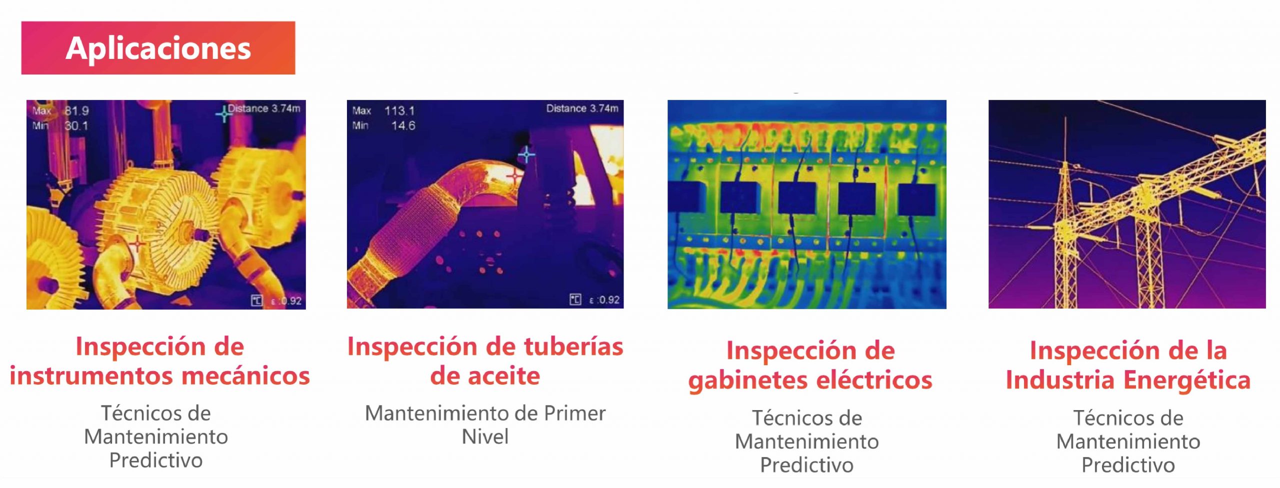 Serie G Hikmicro Aplicaciones