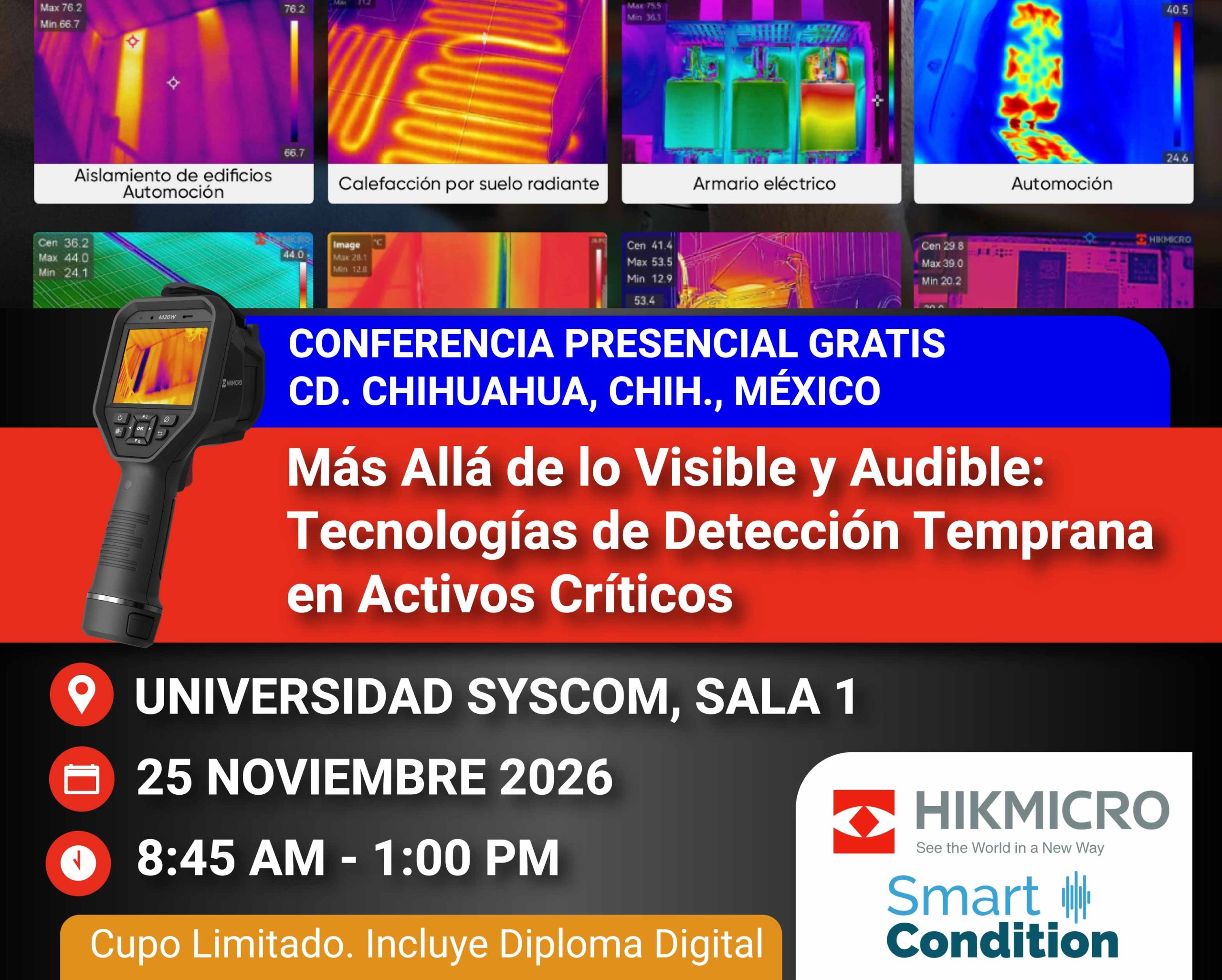 Evento 25 Nov Hikmicro Chihuahua